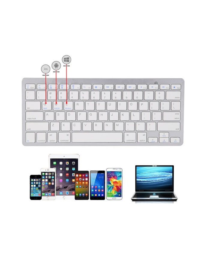 BK 3001 Mini Wireless Keyboard
